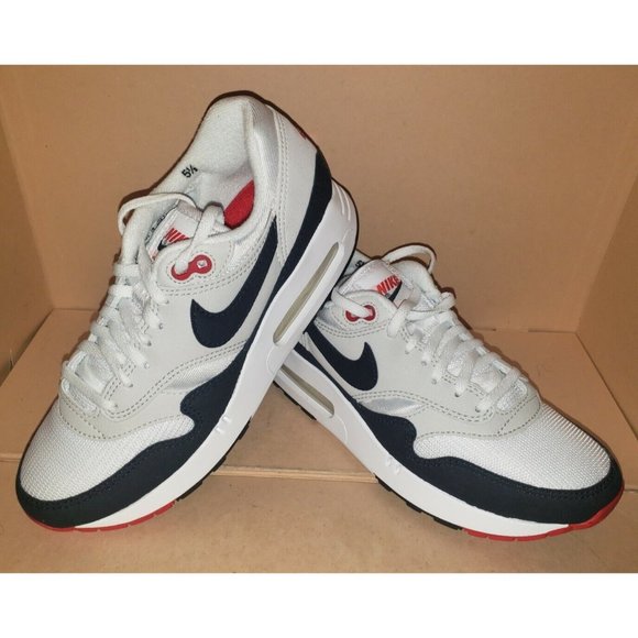 NIKE AIR MAX 1 \'86 OG White/Blue Men\'s Size 5.5 = Women\'s Size 7 New main image 13